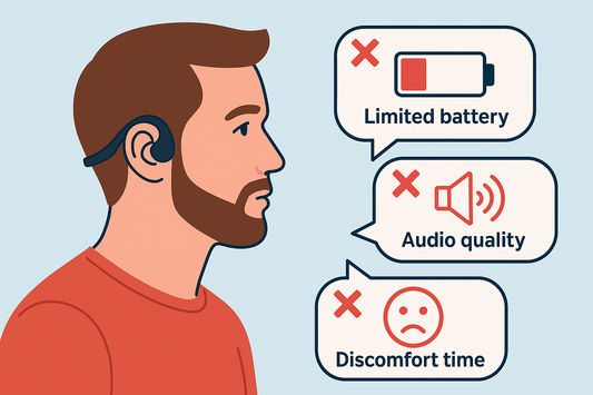 Quels sont les inconvénients des casques à conduction osseuse